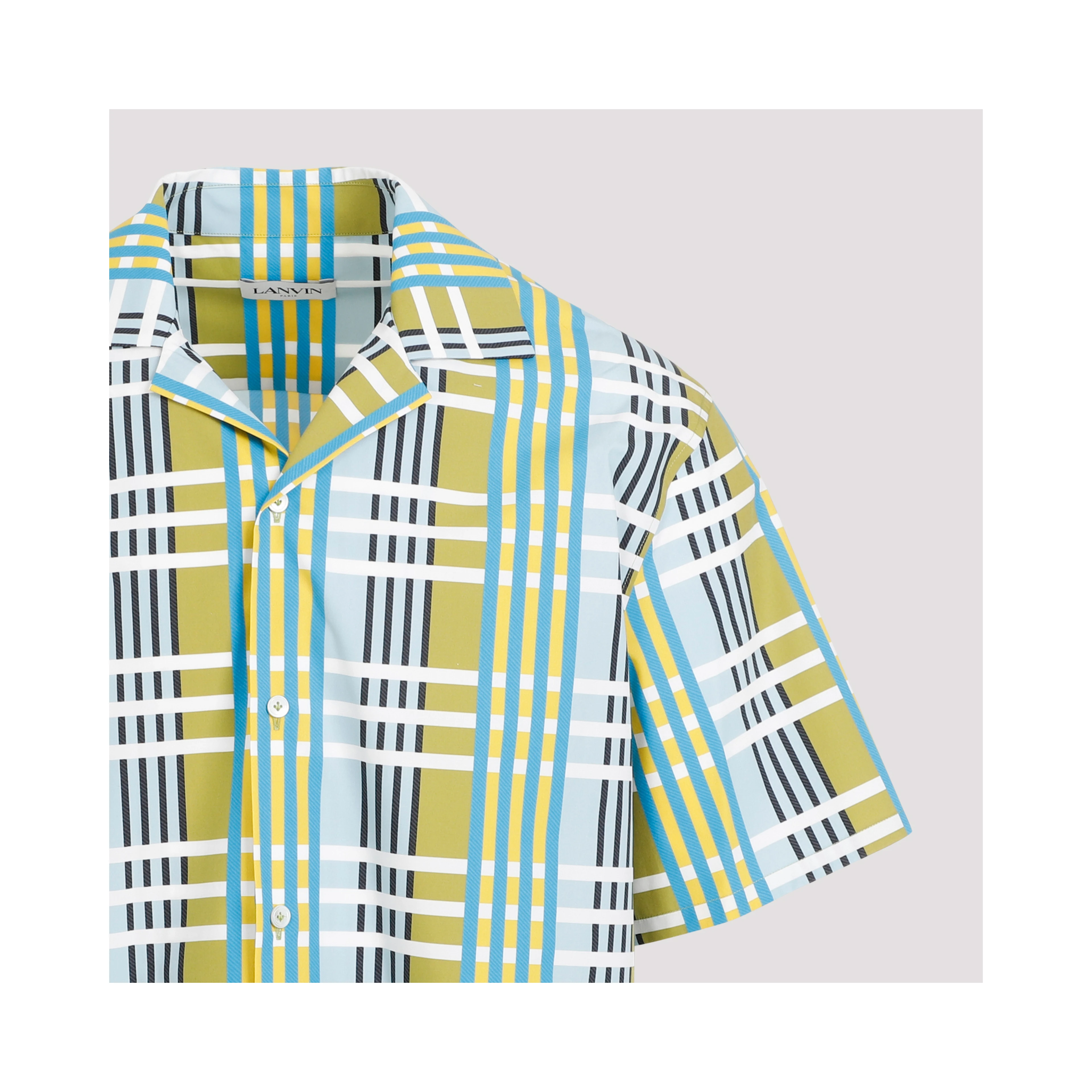 Lanvin Printed Bowling Shirt