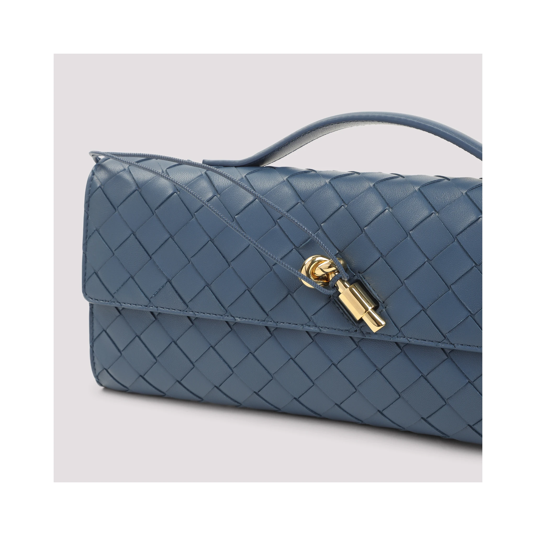 Bottega Veneta Andiamo Long Intreccio Clutch