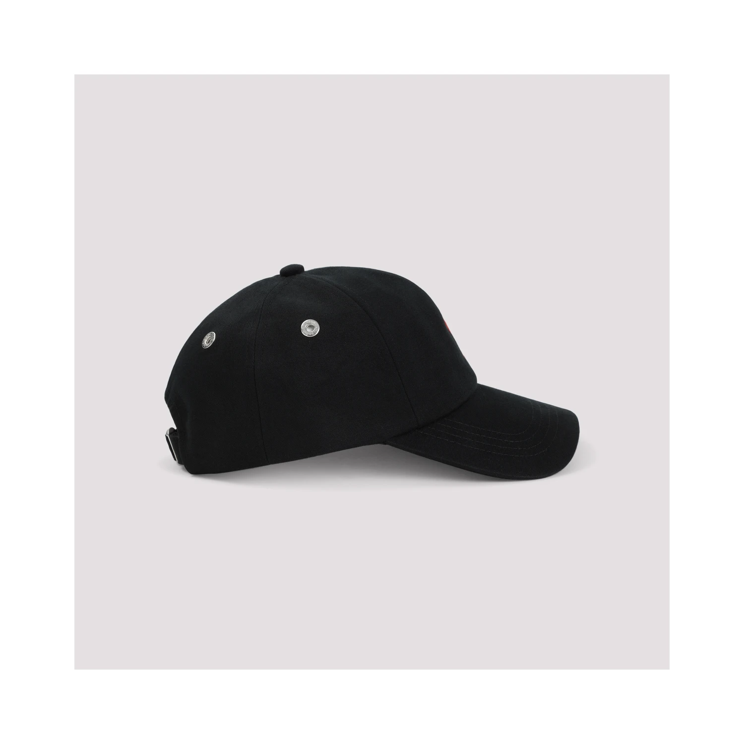 Ami Paris Red Adc Embroidery Hat