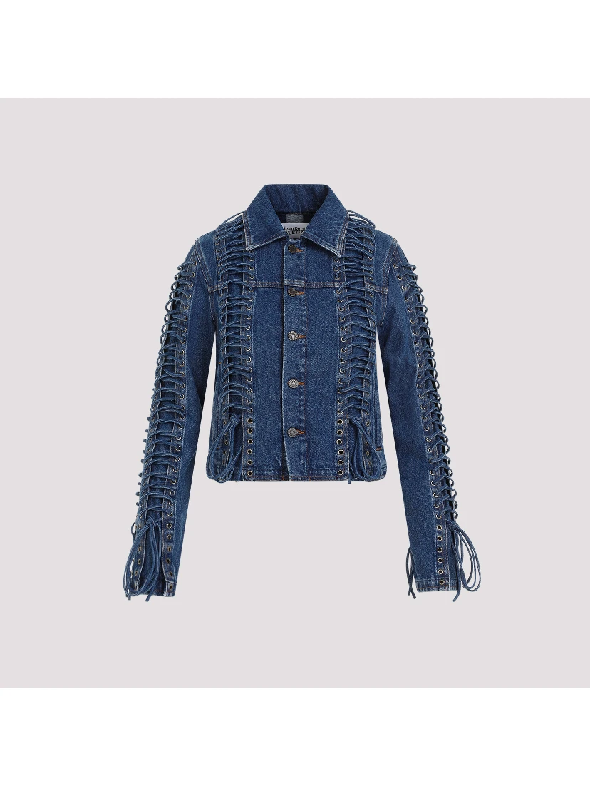 Jean Paul Gaultier Corset Denim Jacket
