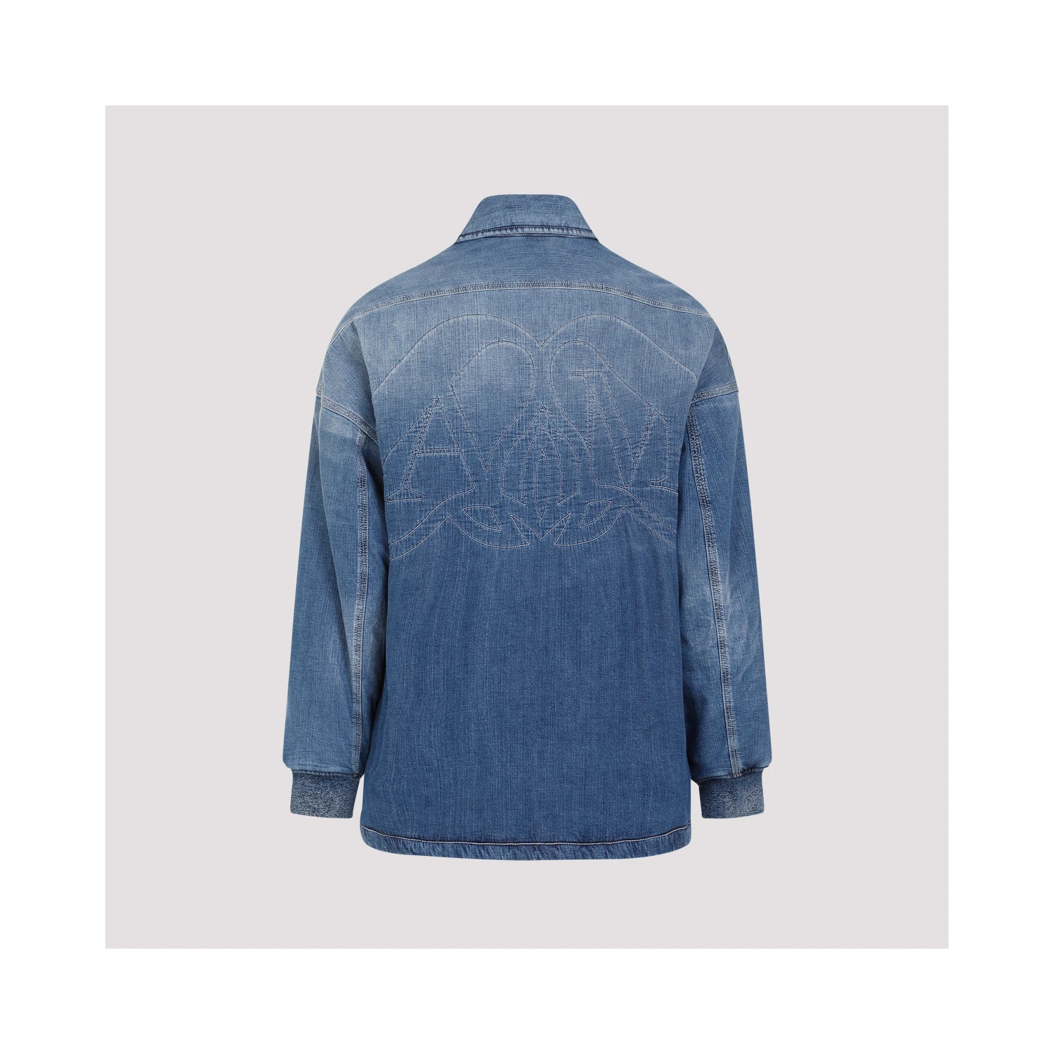 Alexander McQueen Quilted Denim Shirt