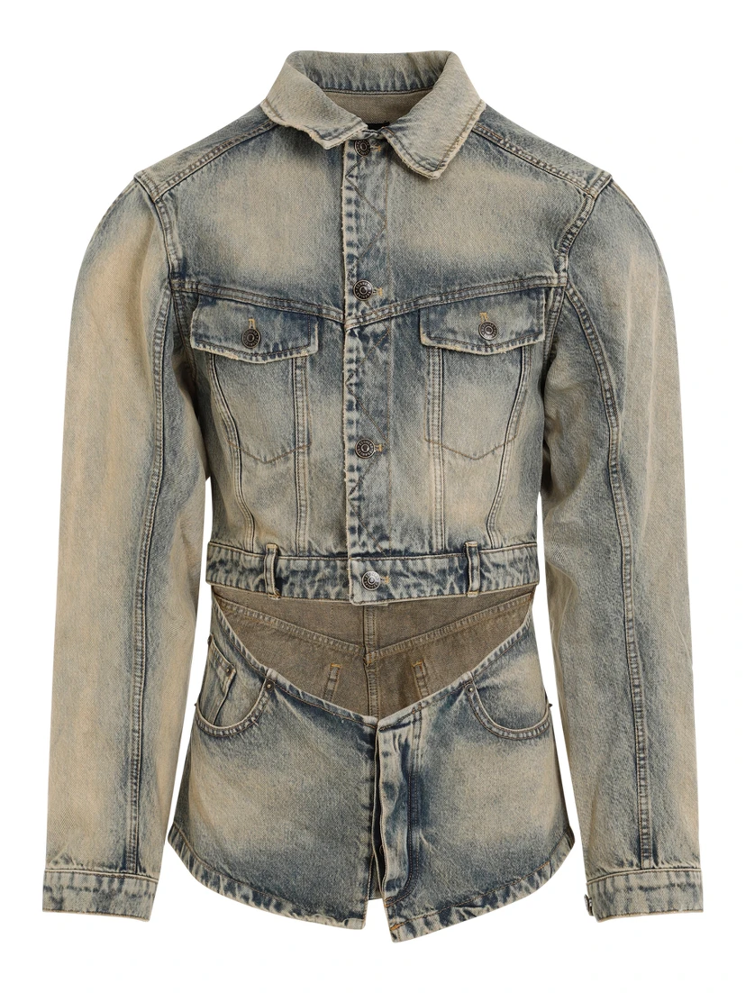Egonlab Cutout Denim Jacket
