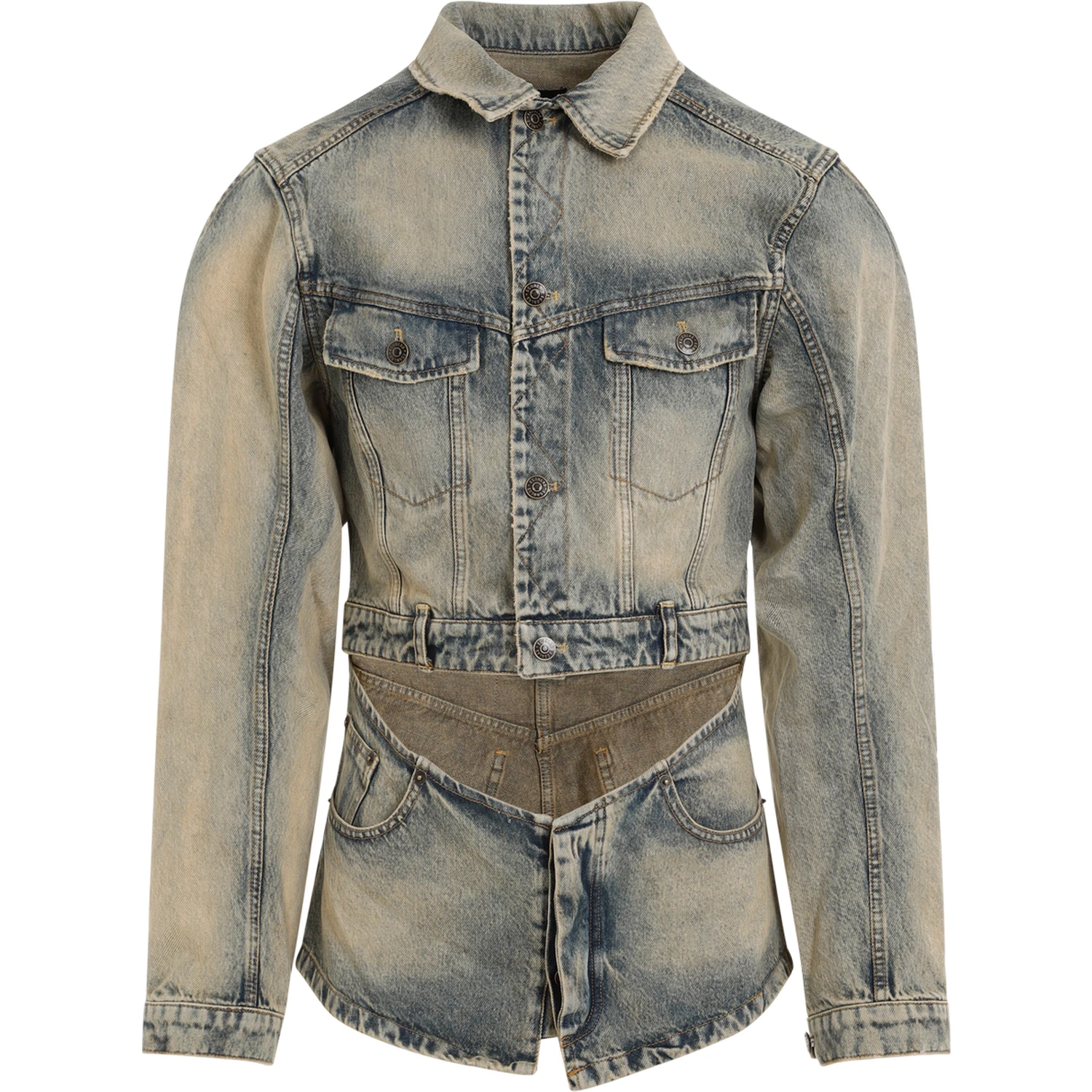 Egonlab Cutout Denim Jacket