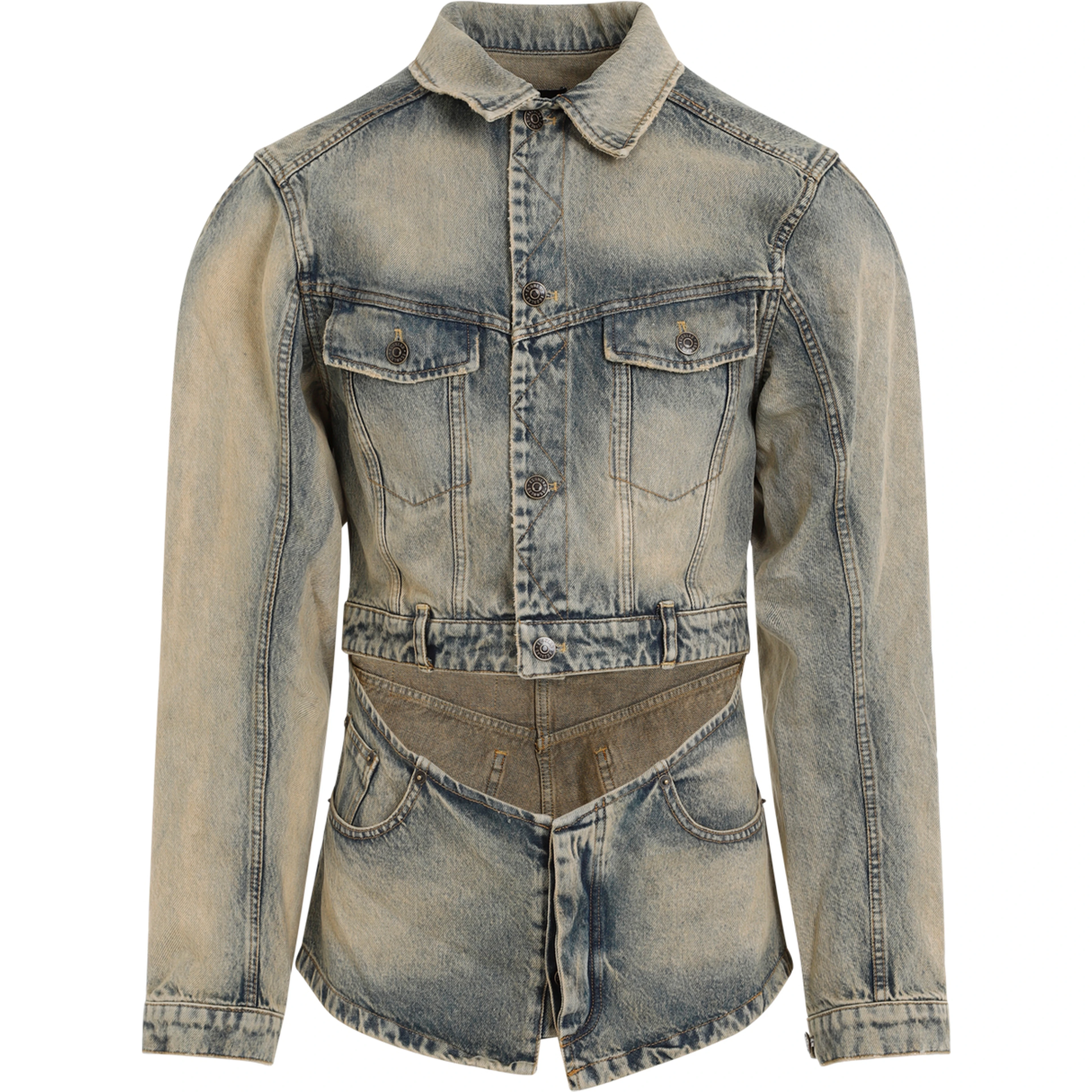 Egonlab Cutout Denim Jacket