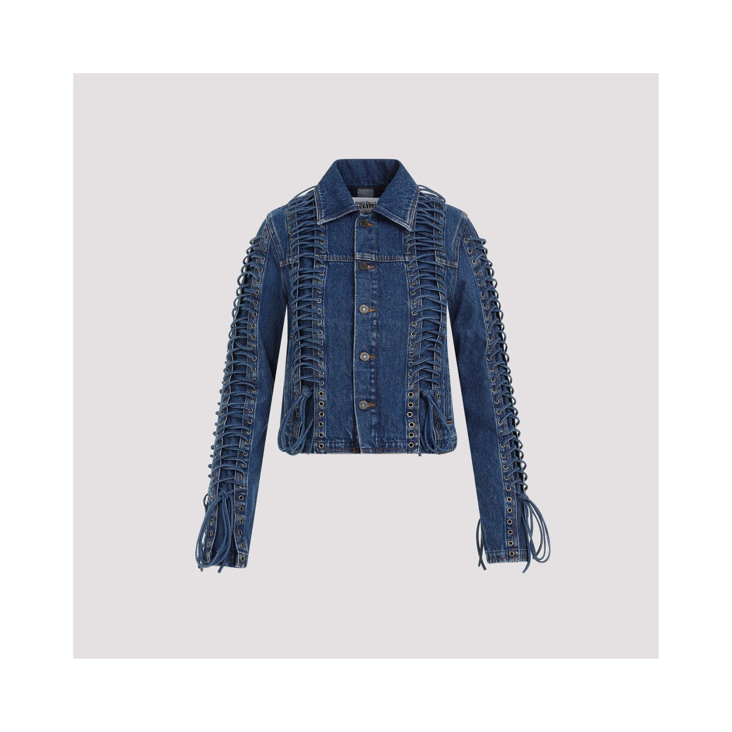 Jean Paul Gaultier Corset Denim Jacket