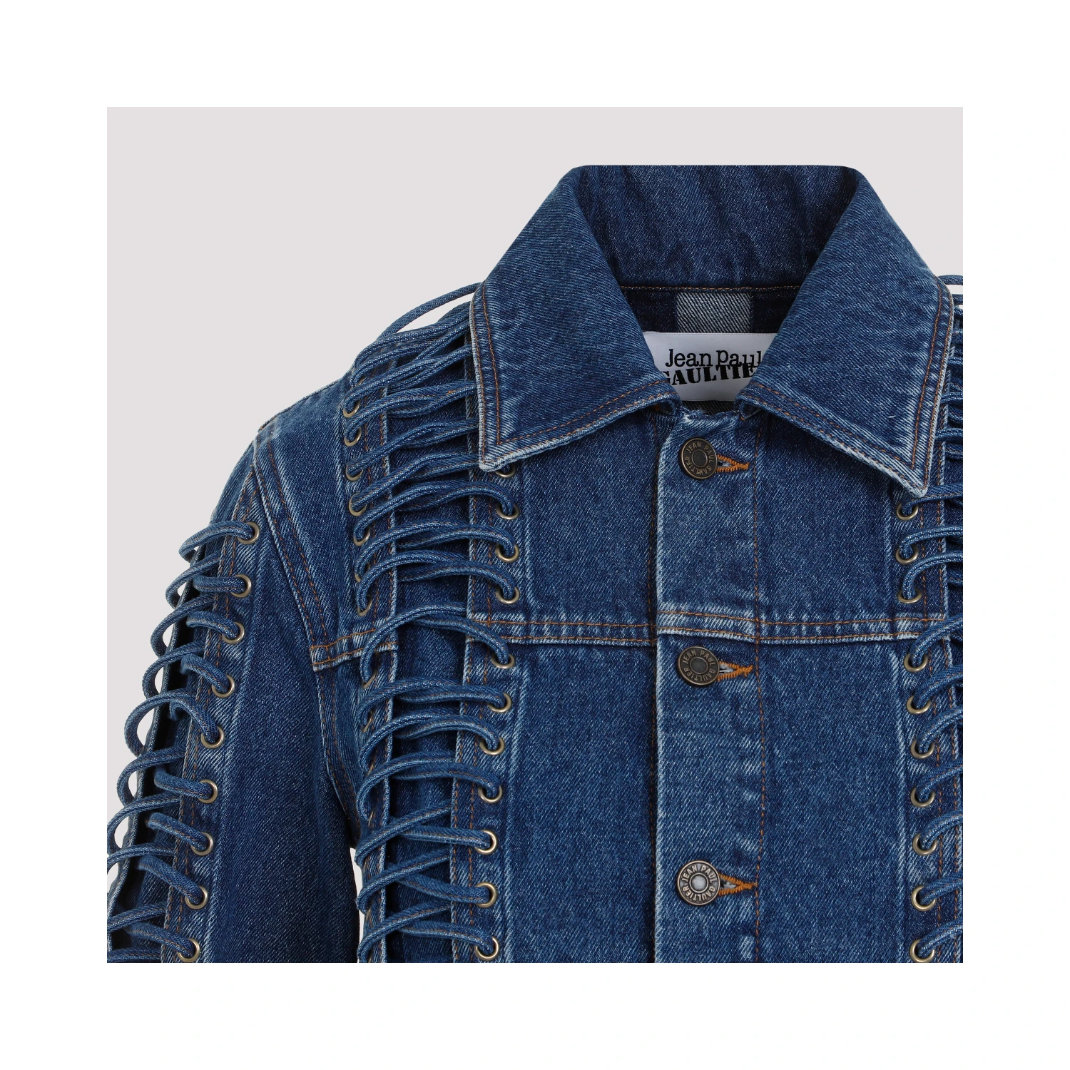 Jean Paul Gaultier Corset Denim Jacket