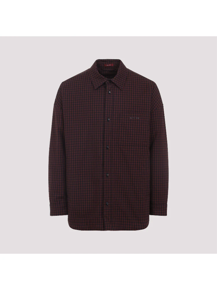 Gucci Spw Macro Vichy Jacket