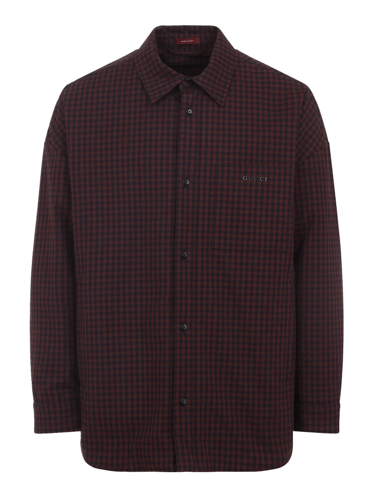 Gucci Spw Macro Vichy Jacket alternative