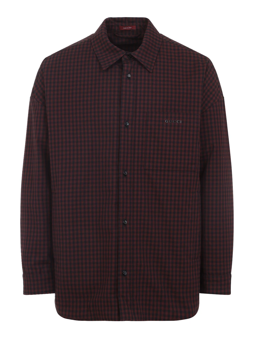 Gucci Spw Macro Vichy Jacket