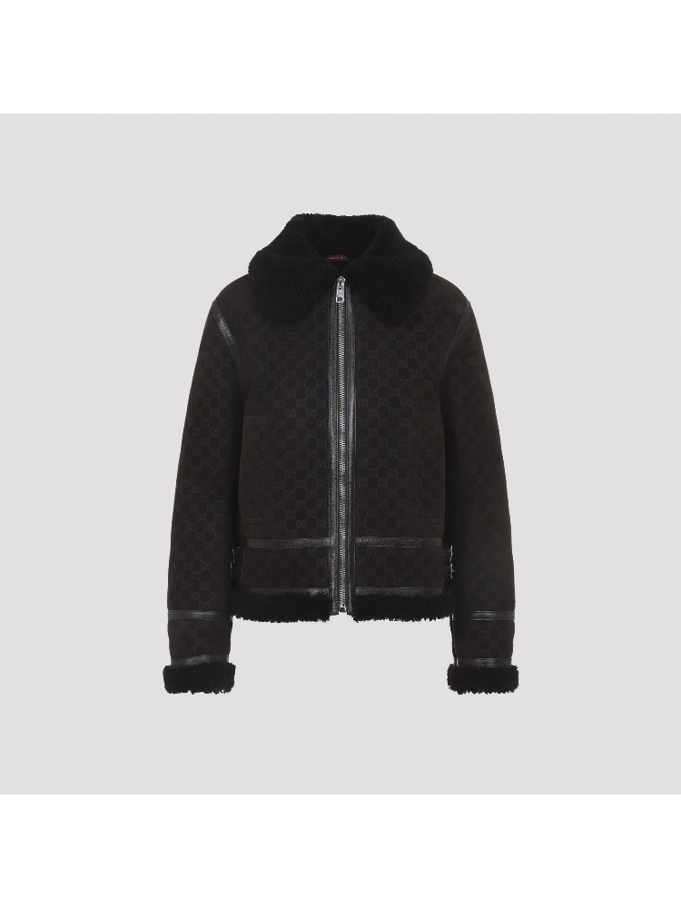 Guggi GG Shearling Jacket