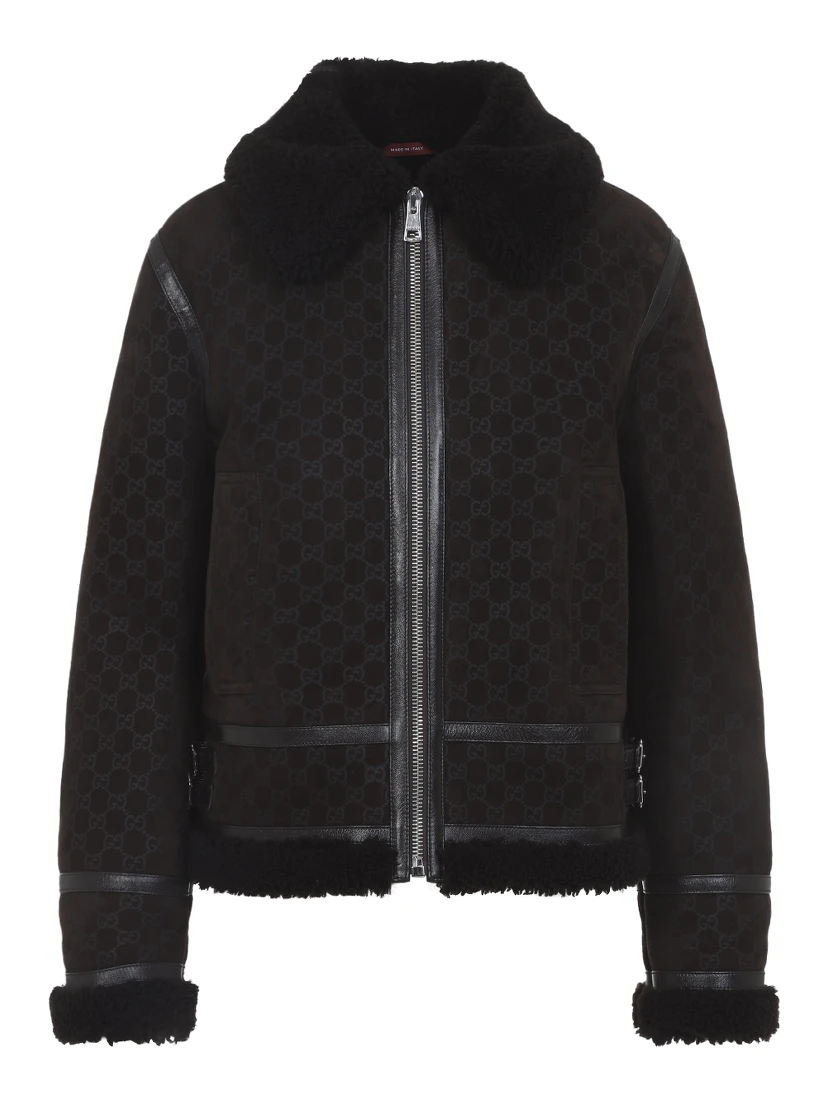 Guggi GG Shearling Jacket