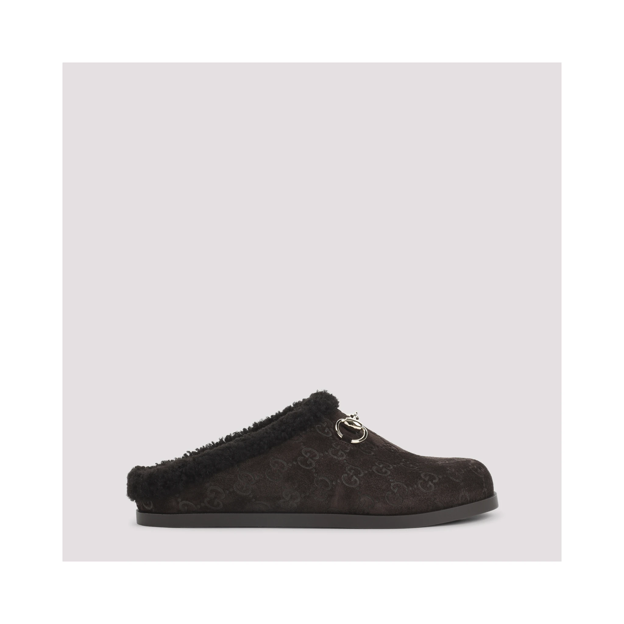 Gucci Suede Leather Mules