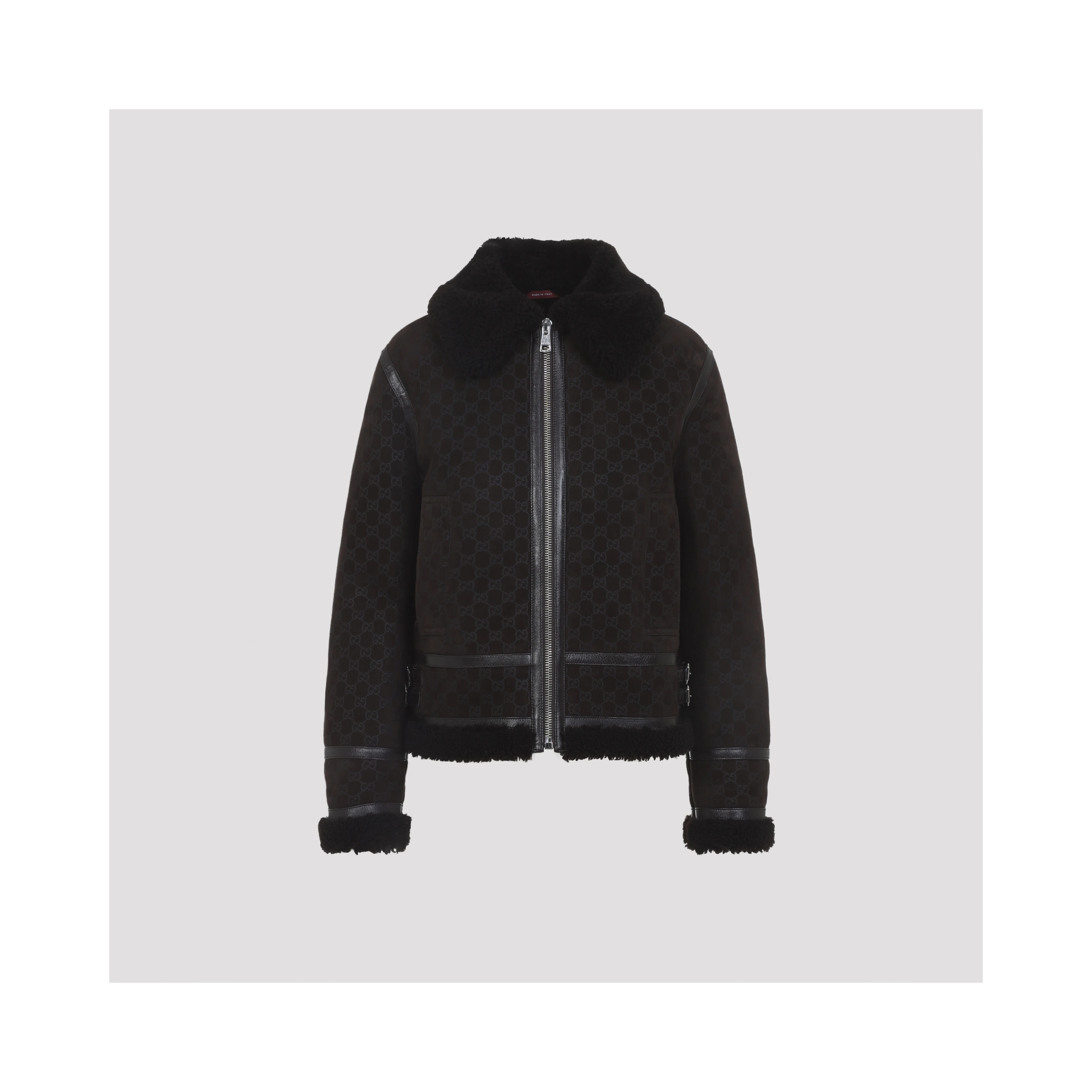 Guggi GG Shearling Jacket
