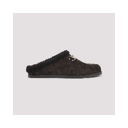 Gucci Suede Leather Mules