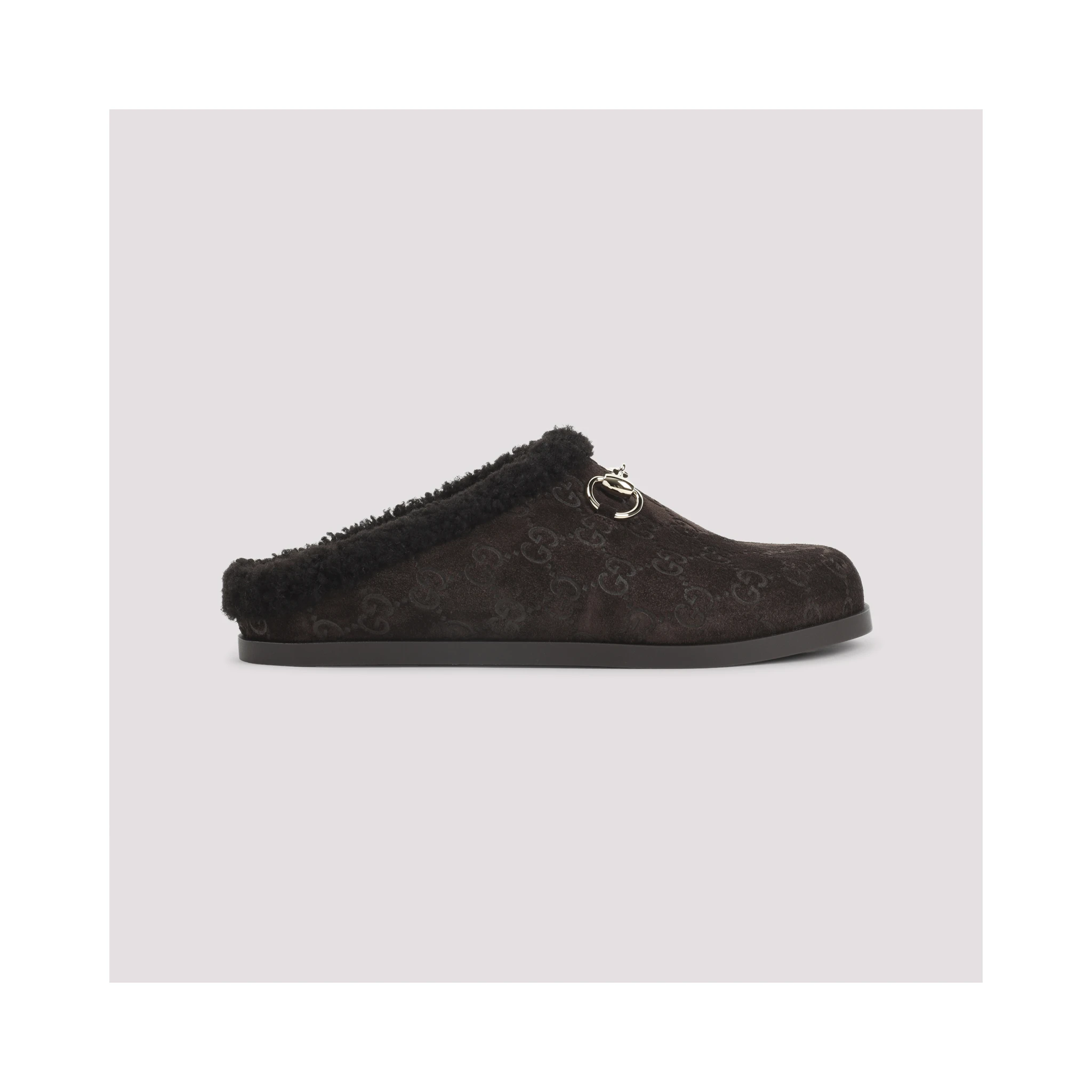 Gucci Suede Leather Mules