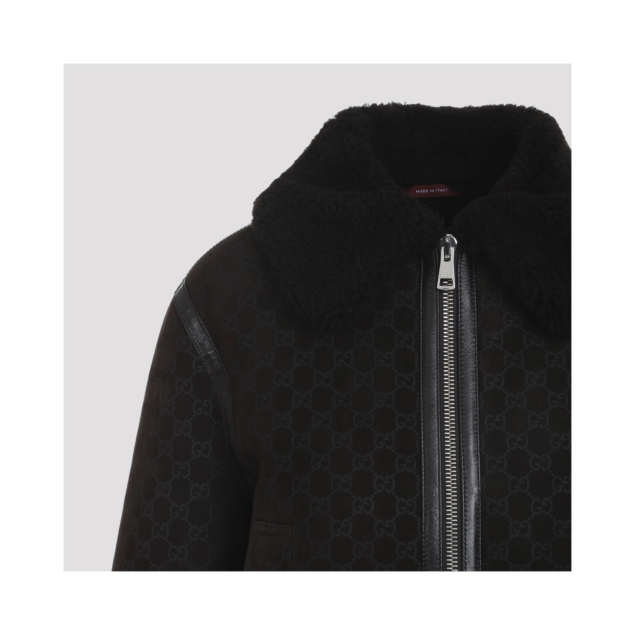 Guggi GG Shearling Jacket