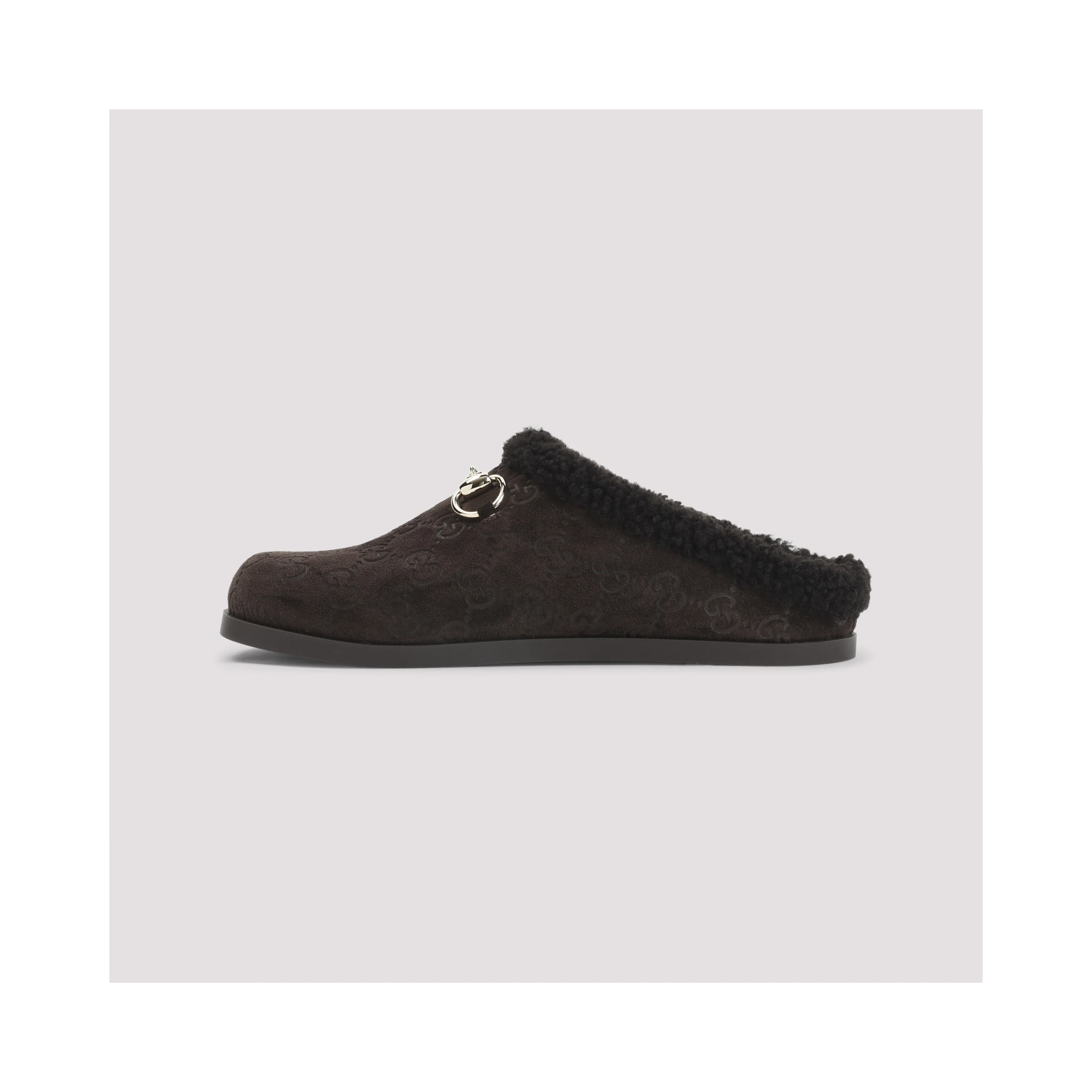 Gucci Suede Leather Mules