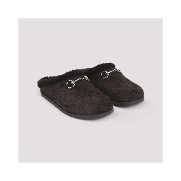 Gucci Suede Leather Mules