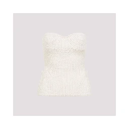 Jean Paul Gaultier Merino Wool Ribbed Stretch Corset