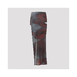 Jean Paul Gaultier Blurry Roses Asymmetric Midi Skirt