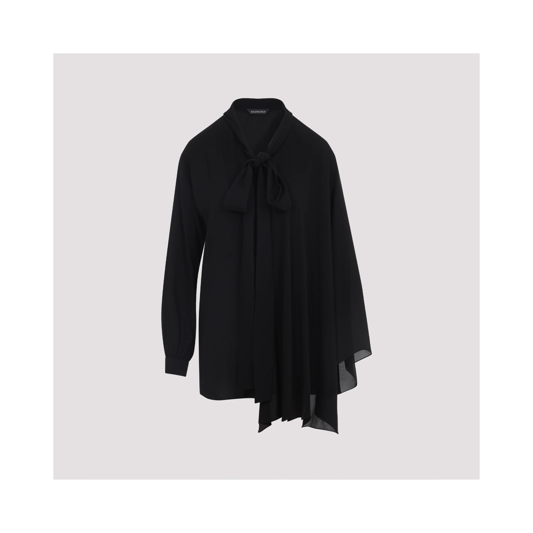 Balenciaga Scarf Blouse
