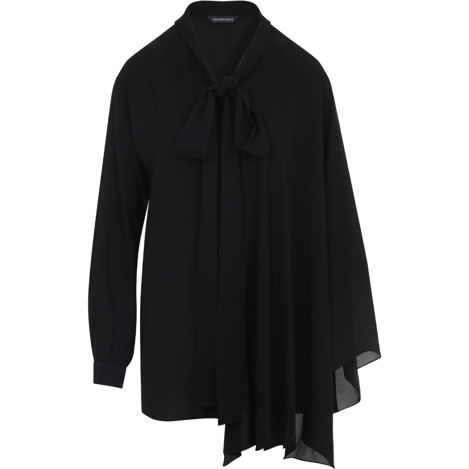 Balenciaga Scarf Blouse