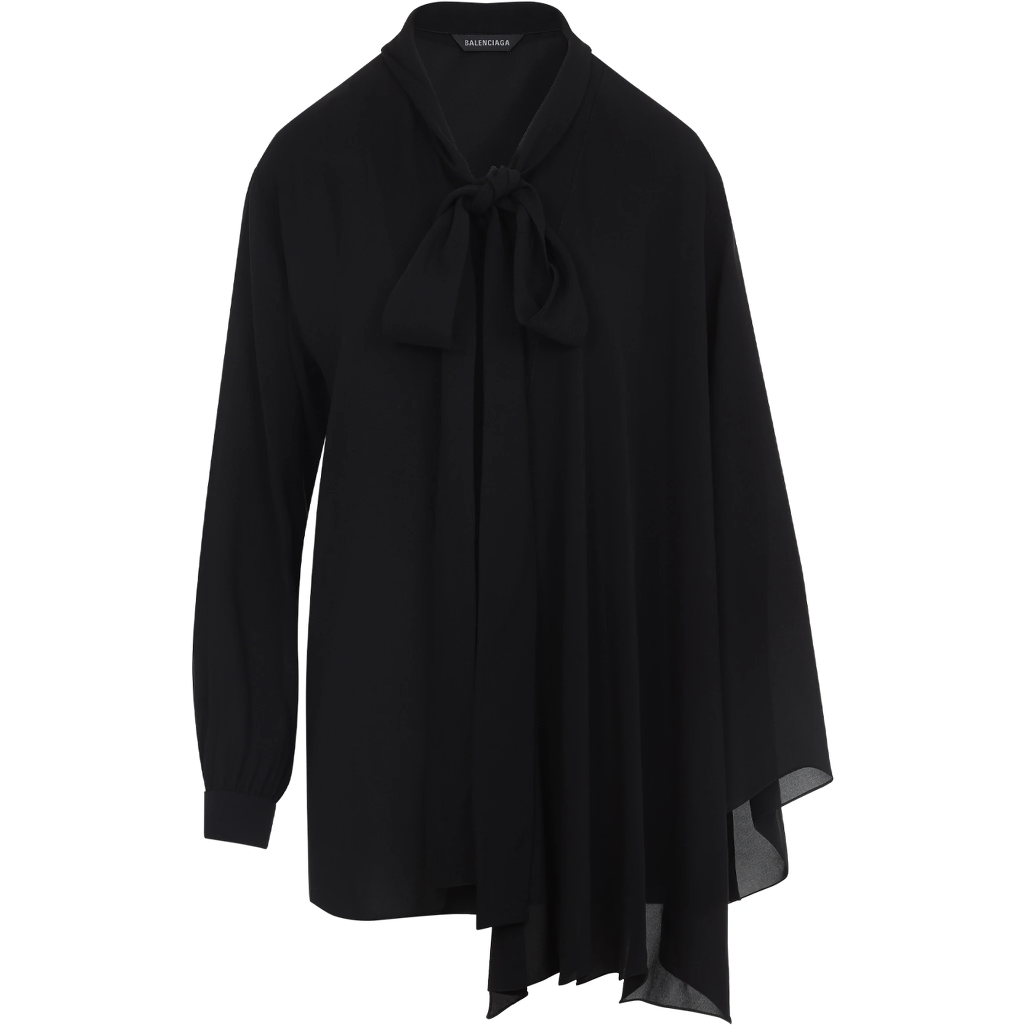 Balenciaga Scarf Blouse