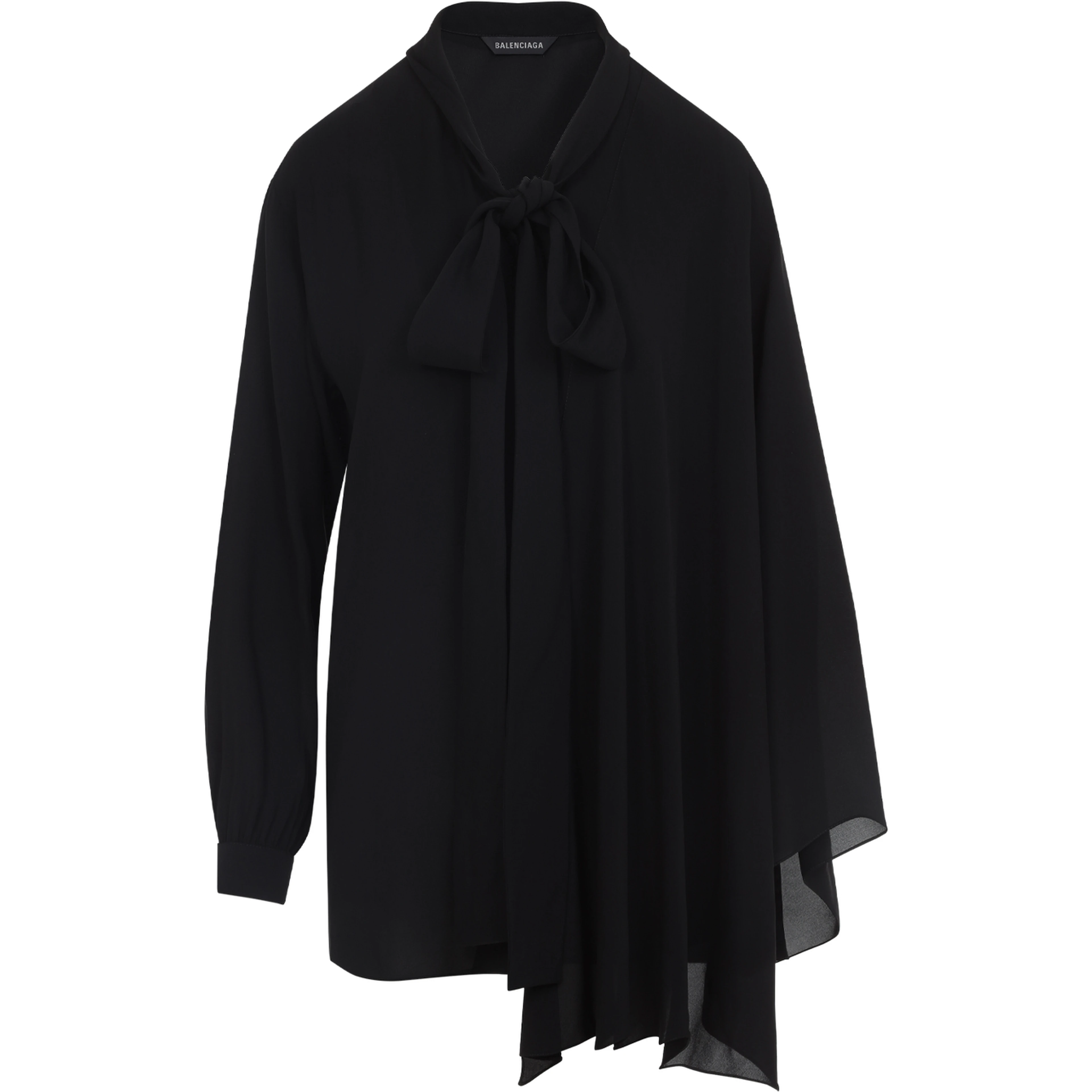 Balenciaga Scarf Blouse
