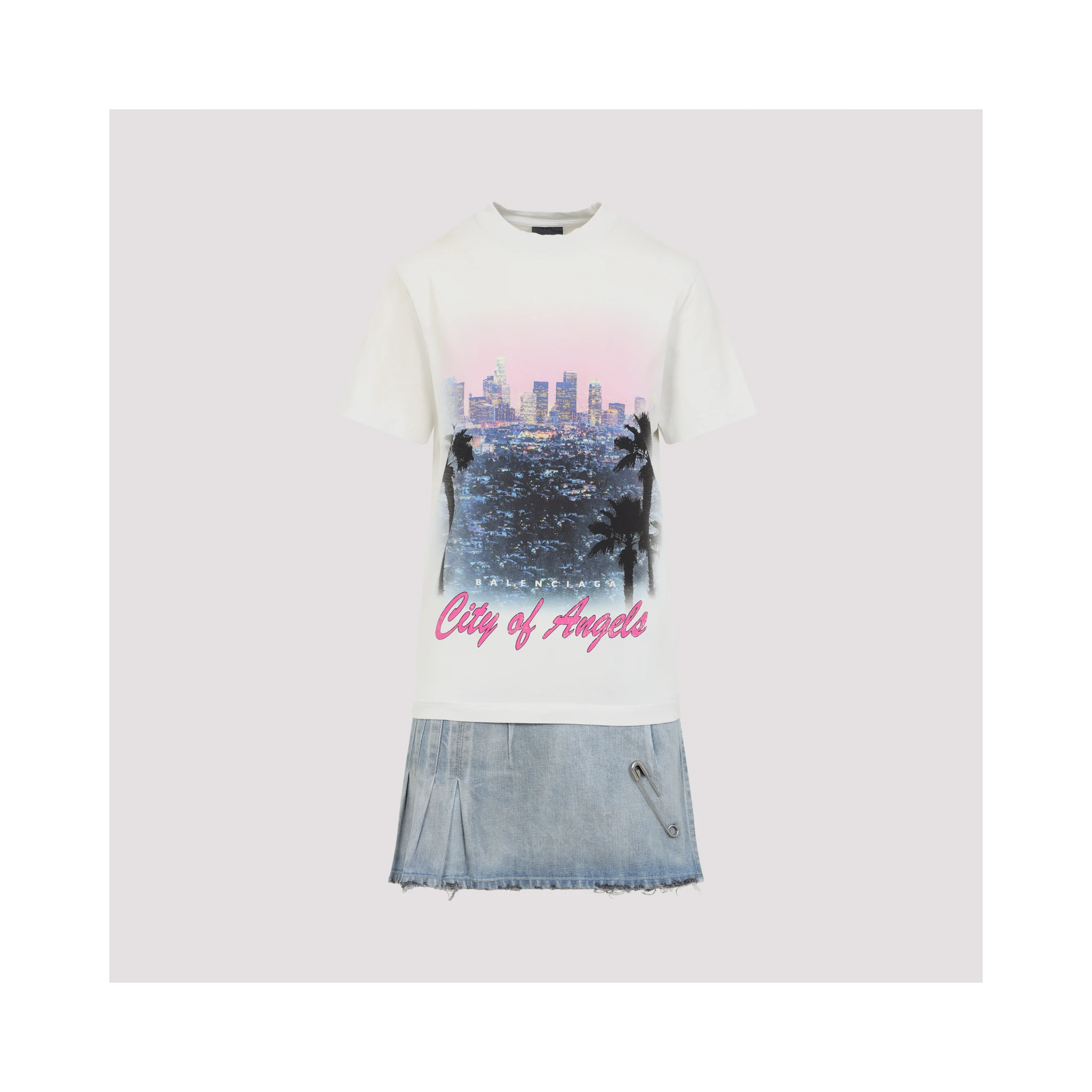 Balenciaga Layered Mini Dress