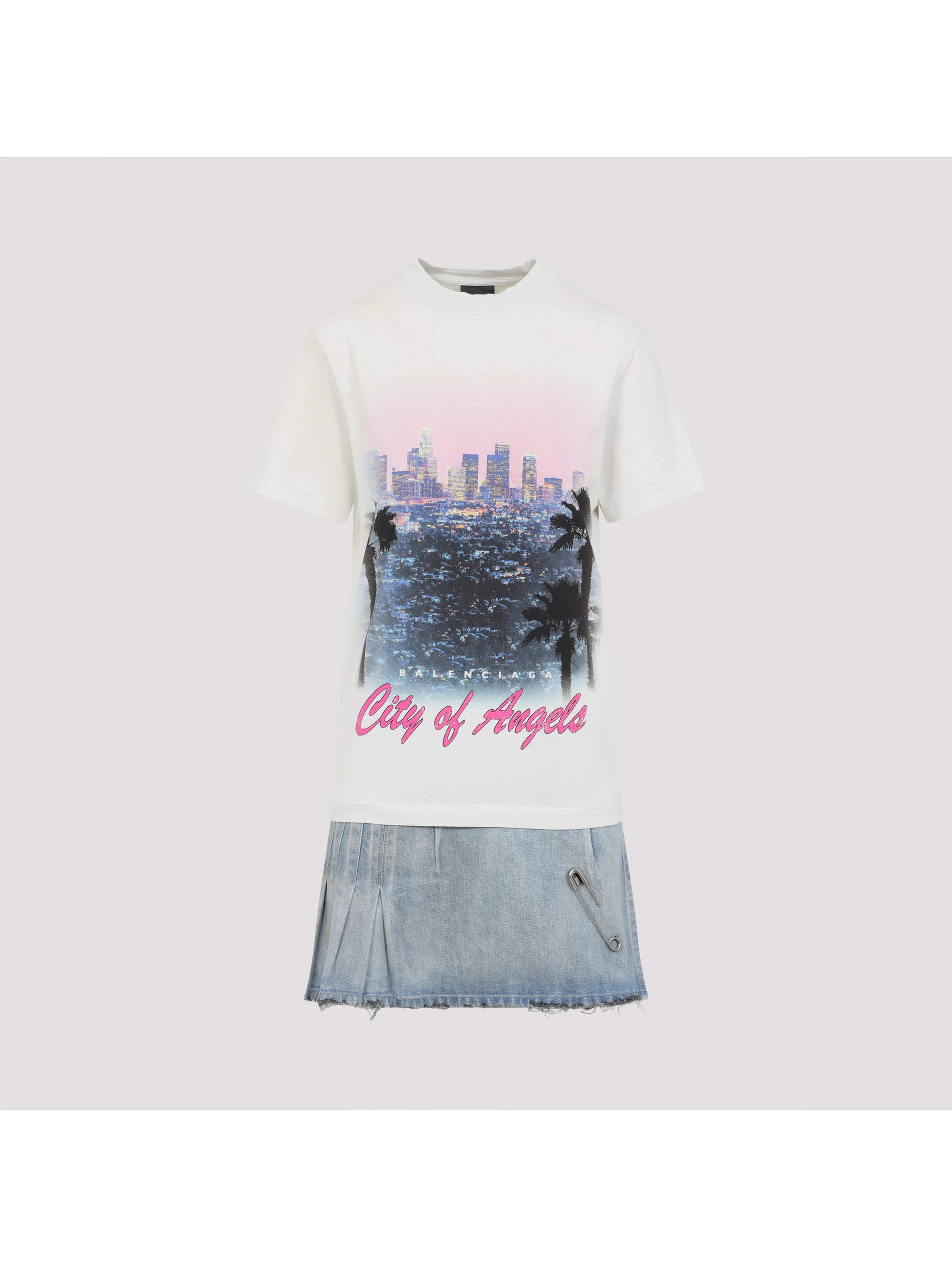Balenciaga Layered Mini Dress