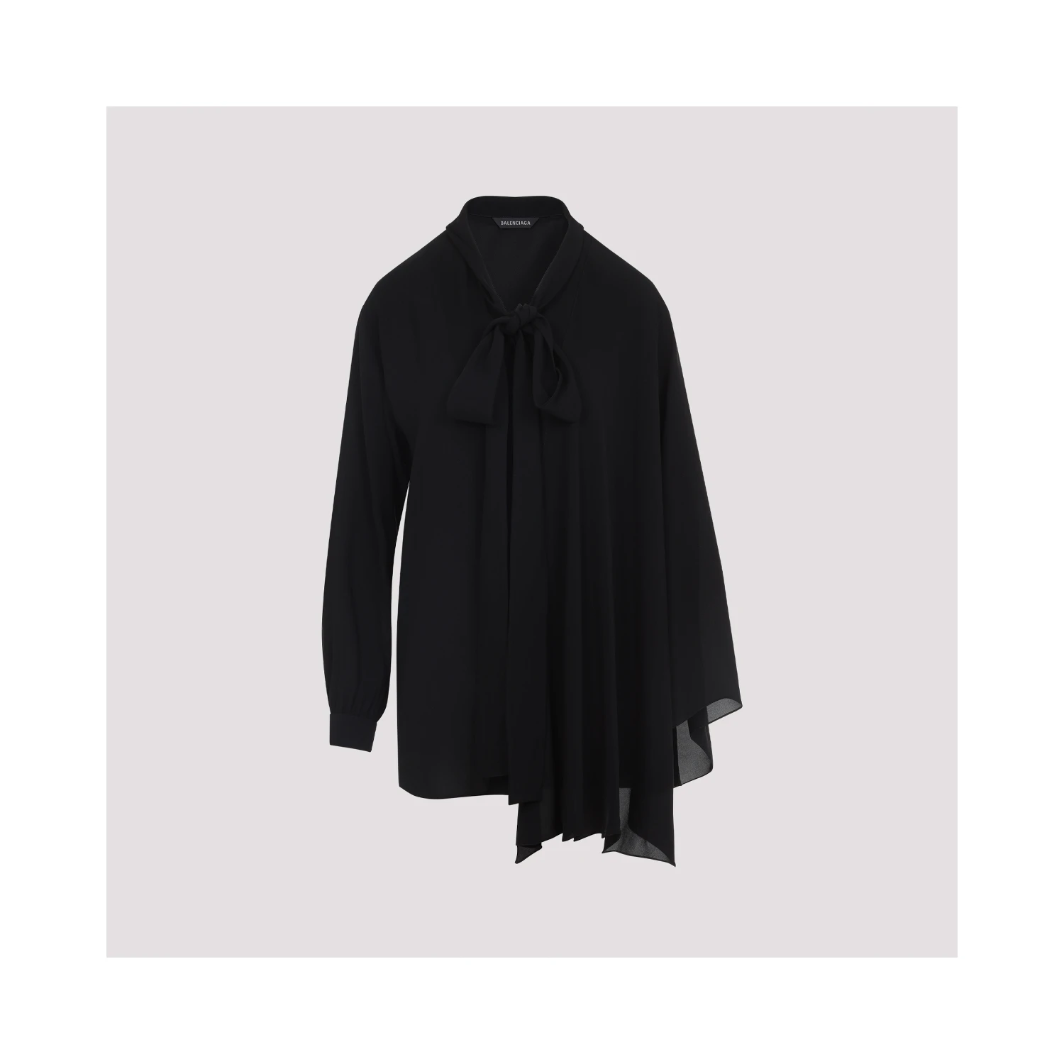 Balenciaga Scarf Blouse