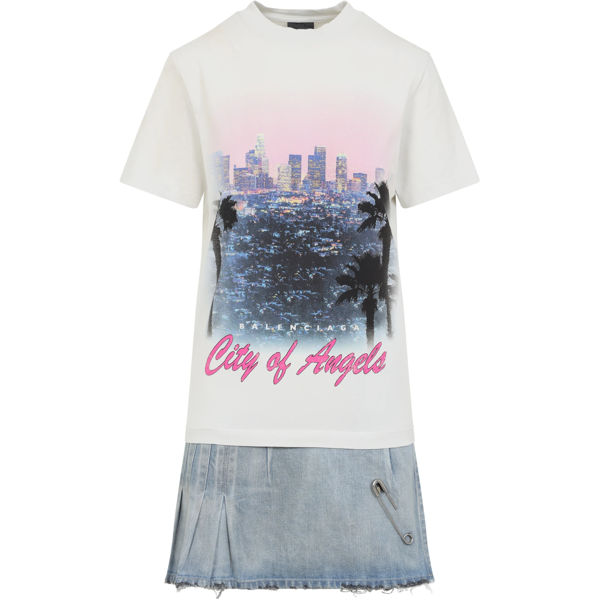 Balenciaga Layered Mini Dress