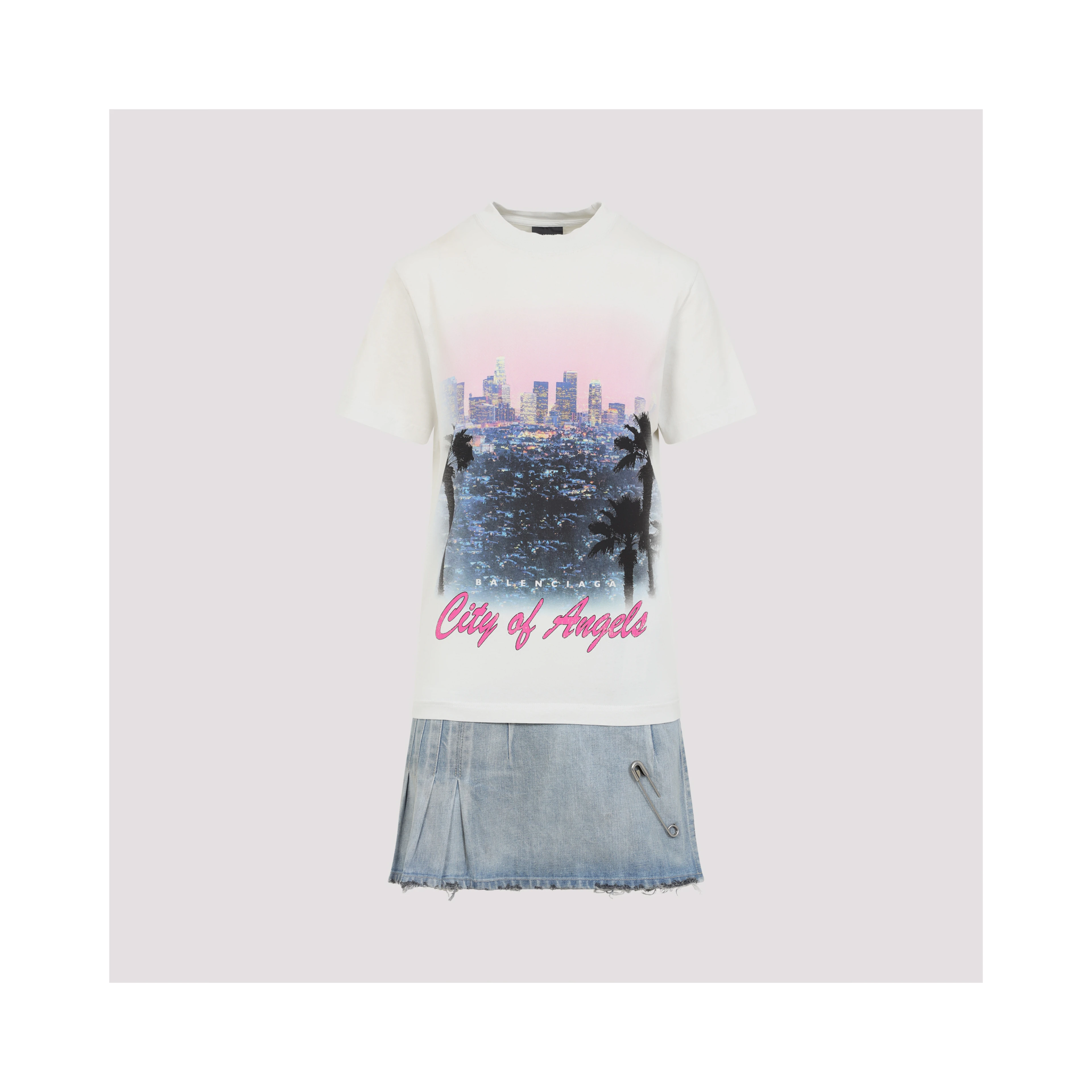 Balenciaga Layered Mini Dress