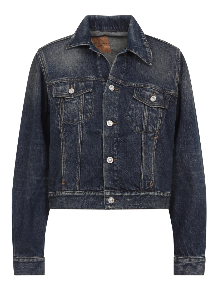 Balenciaga Off-Shoulder Jacket