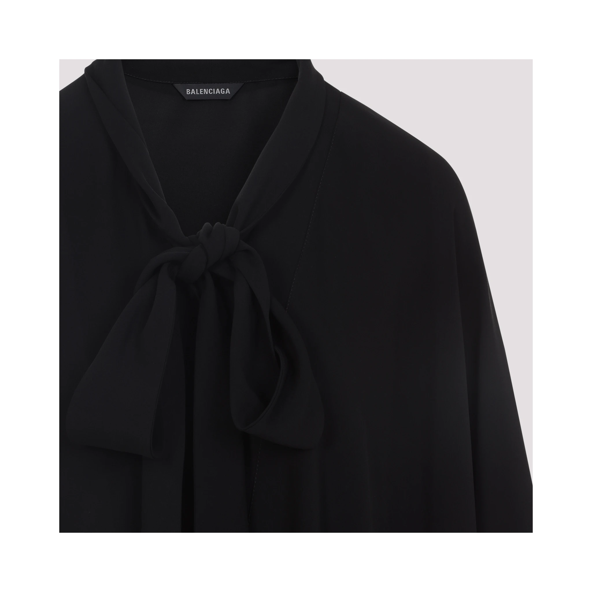 Balenciaga Scarf Blouse