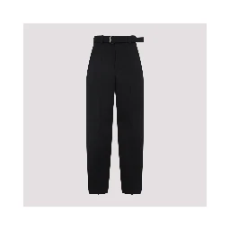 Bottega Veneta Wool Belted Trousers