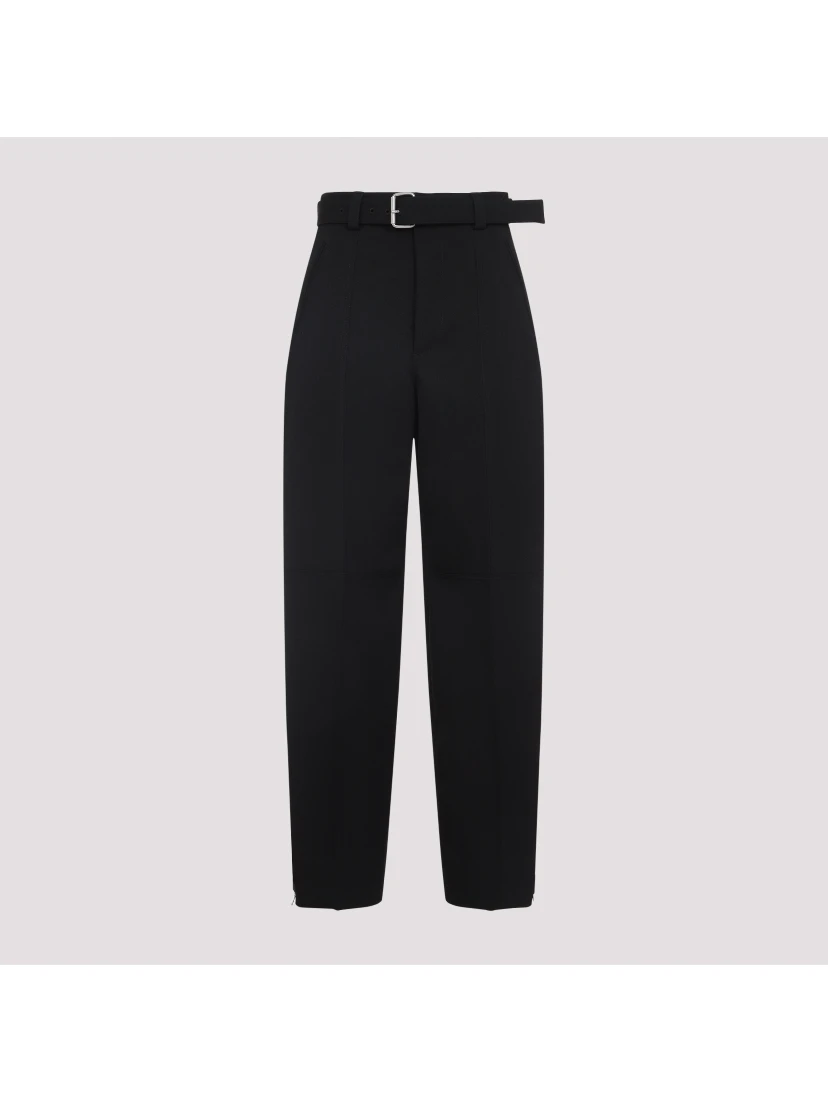 Bottega Veneta Wool Belted Trousers