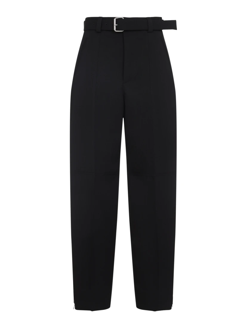 Bottega Veneta Wool Belted Trousers