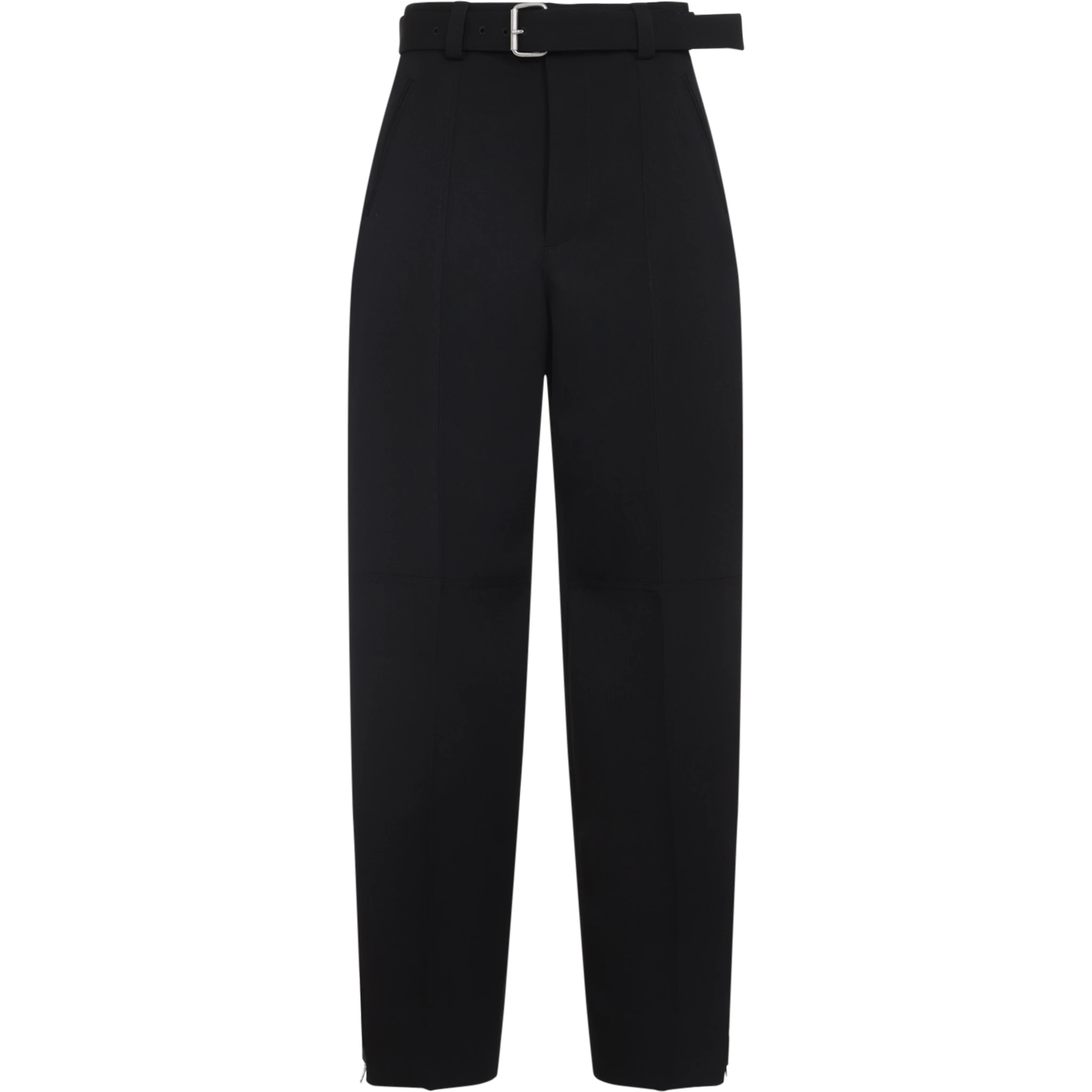 Bottega Veneta Wool Belted Trousers