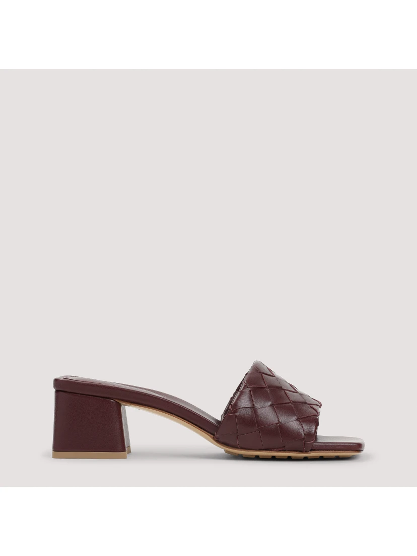 Bottega Veneta Kitten Heel Mule Sandal