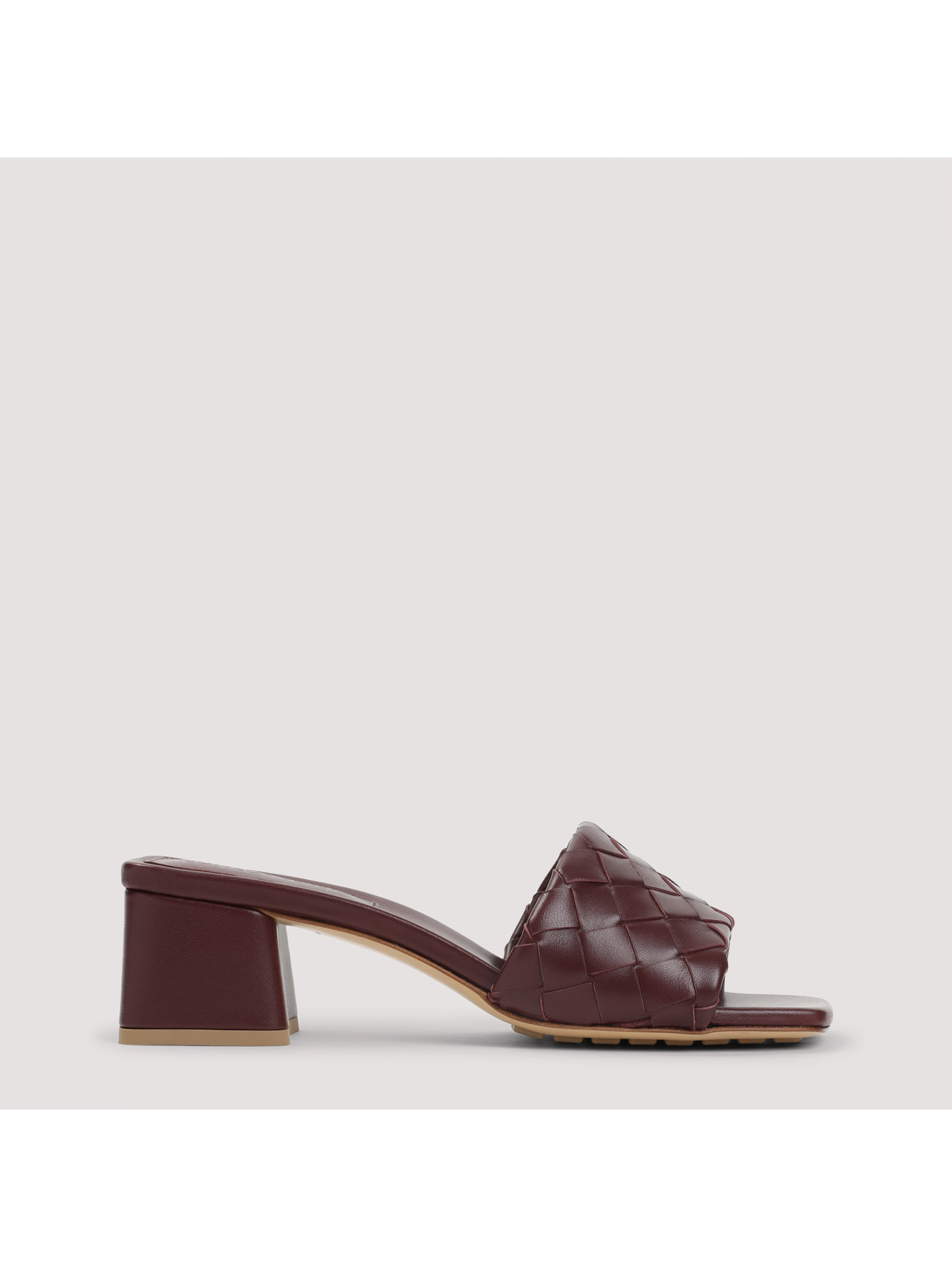 Bottega Veneta Kitten Heel Mule Sandal