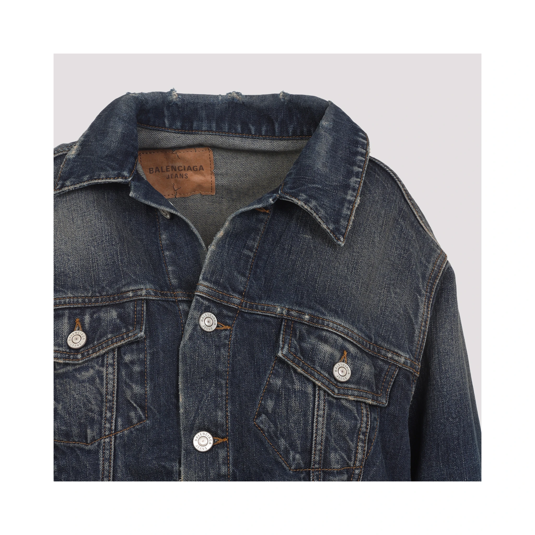 Balenciaga Off-Shoulder Jacket