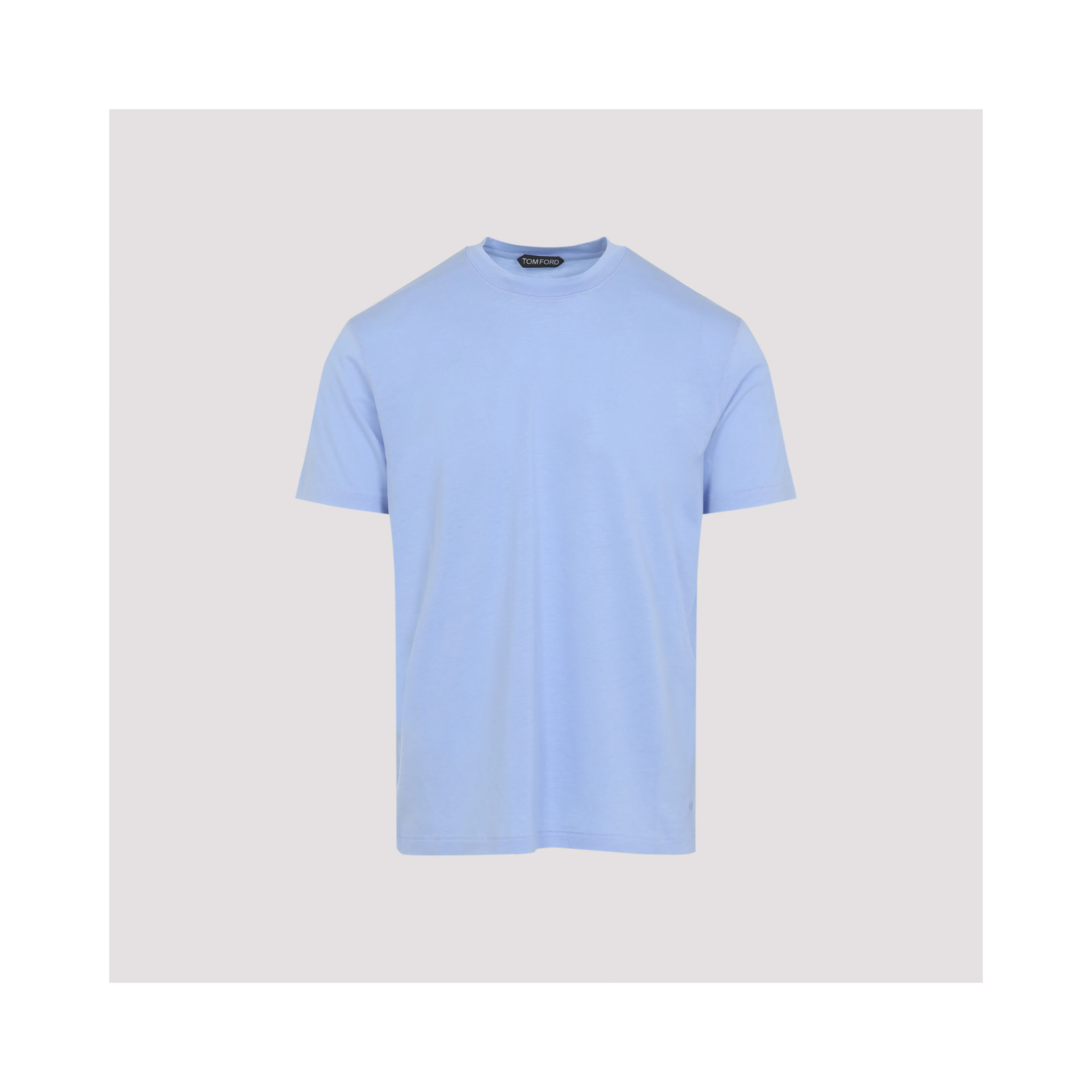 LYOCELL COTTON SS CREW NECK