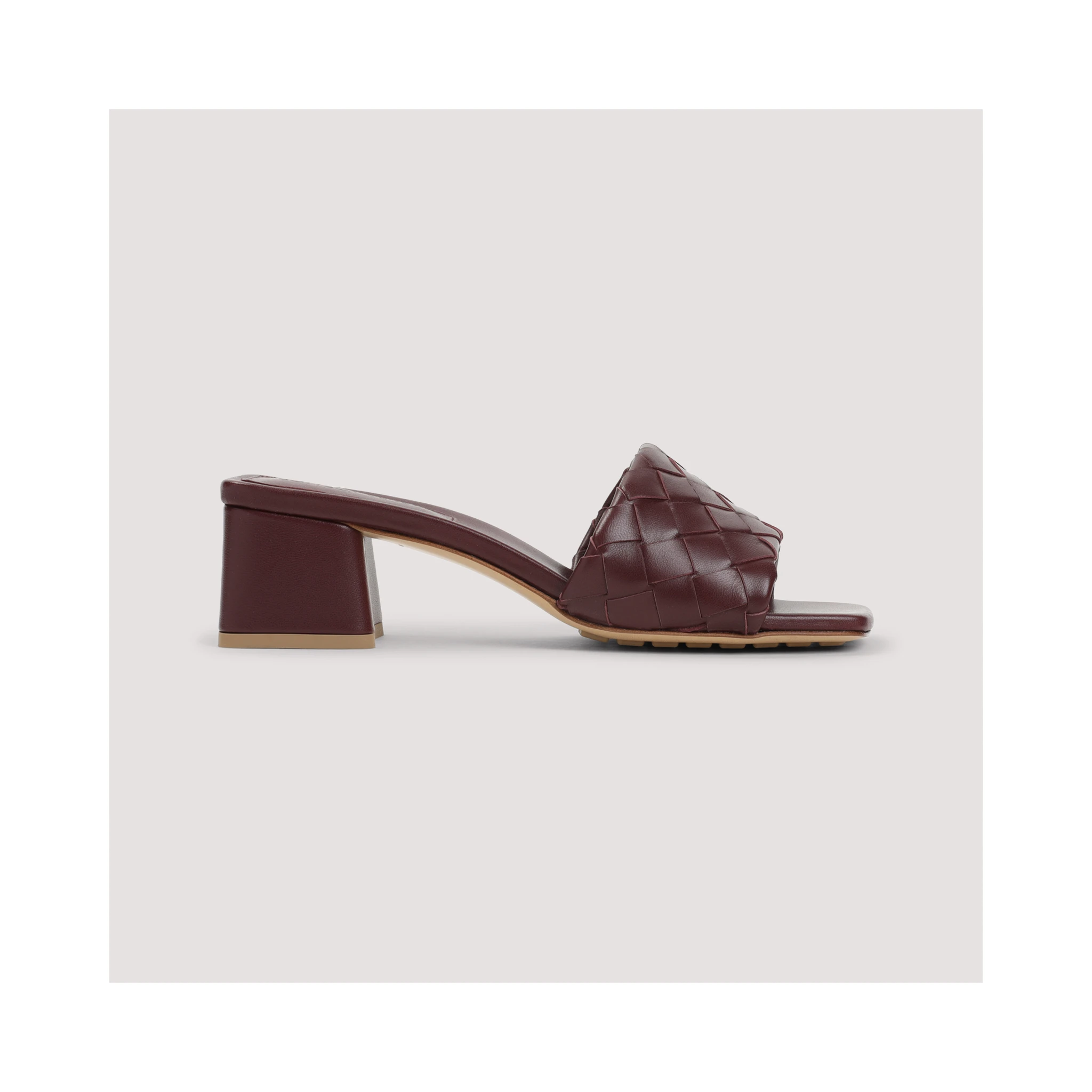Bottega Veneta Kitten Heel Mule Sandal