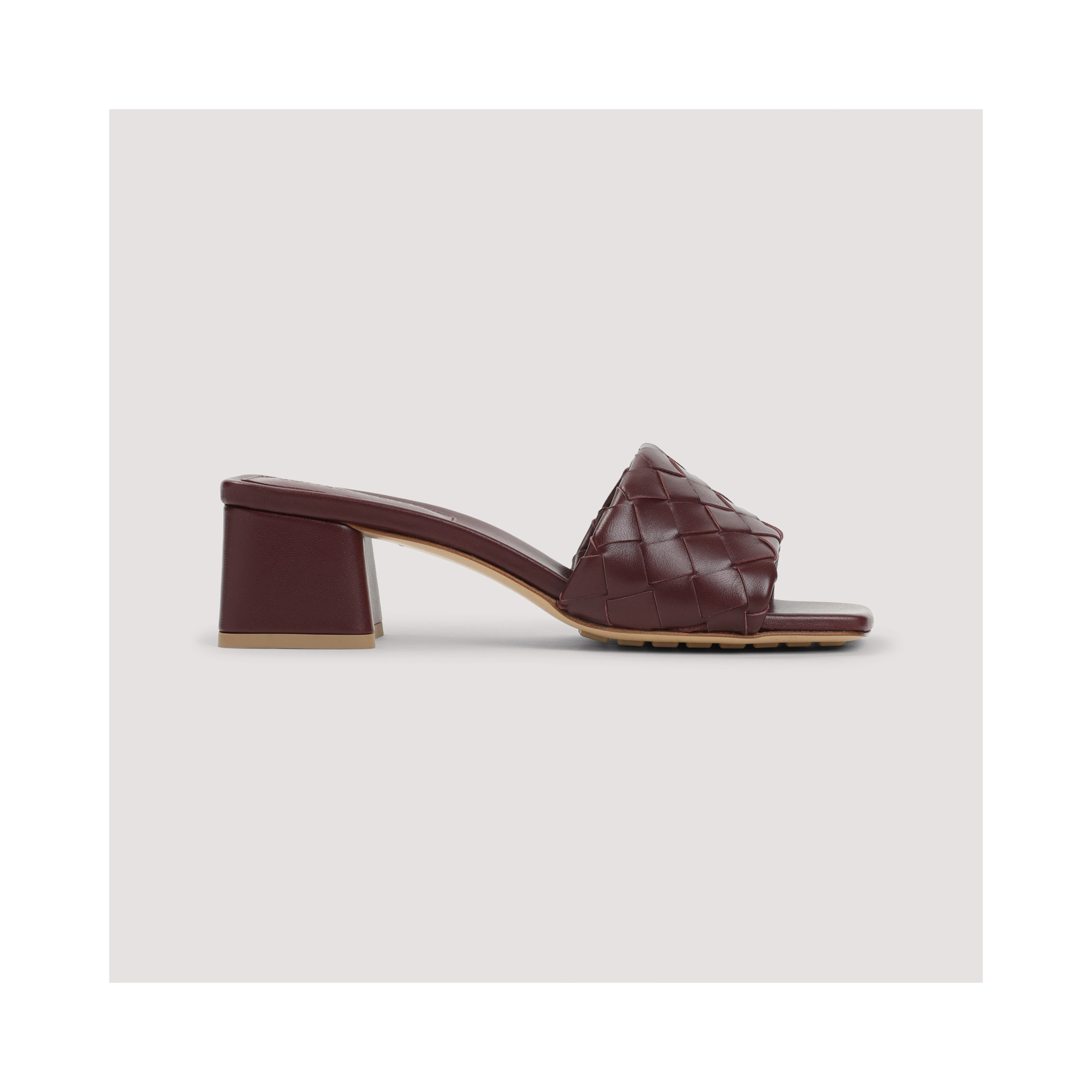 Bottega Veneta Kitten Heel Mule Sandal