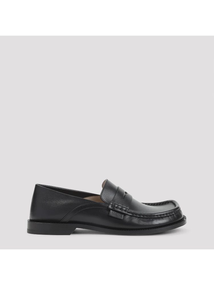 Loewe Campo Flap Back Loafers