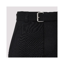 Bottega Veneta Wool Belted Trousers