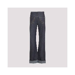 Bottega Veneta Intrecciato Pocket Jeans
