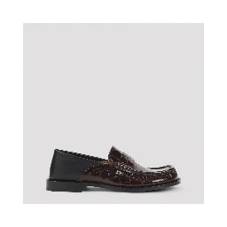 Loewe Campo Flap Back Loafers