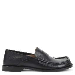 Loewe Campo Flap Back Loafers